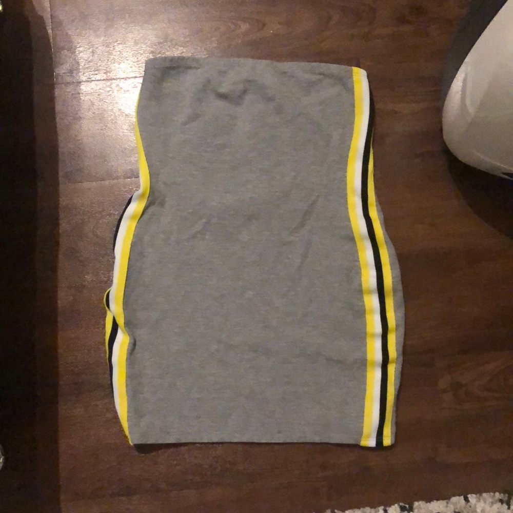 Gray Urban Outfitters bodycon dress